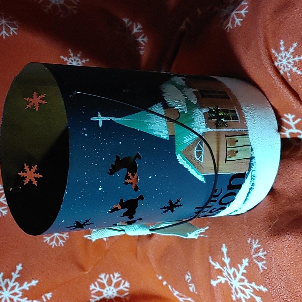 Hanging "Tis the Season" Tin Lantern